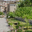 Scorcio del viale fiorito - Civitella Alfedena (Abruzzo)